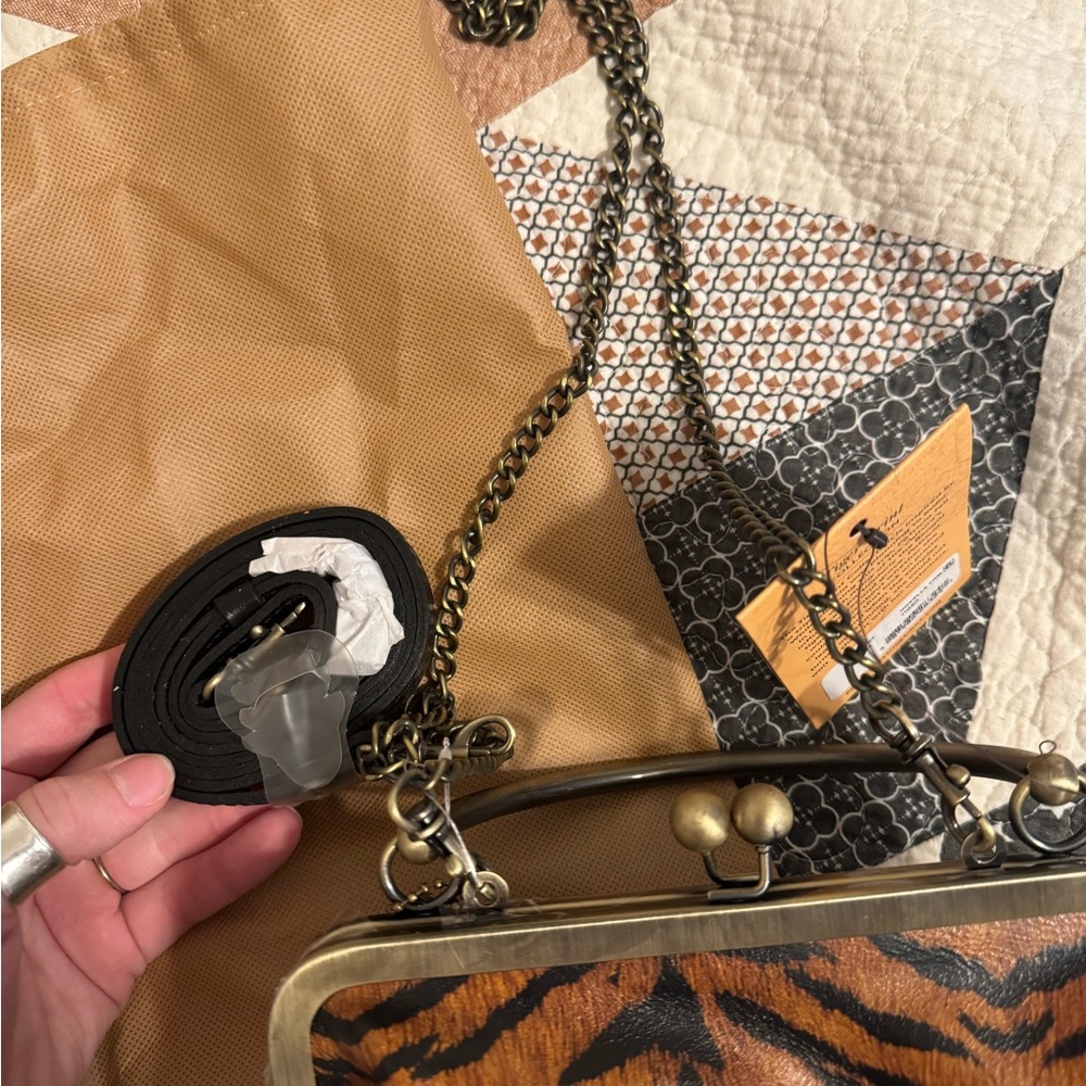 Tiger Print Chain Patricia Nash
